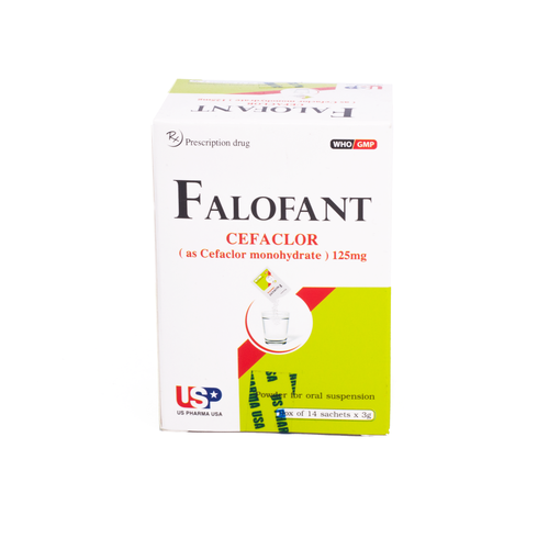 Falofant 125 (Cefaclor) US Pharma (H/14g/3gr)