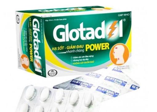 Glotadol Power (Paracetamol, Cafein) Glomed (H/100v)