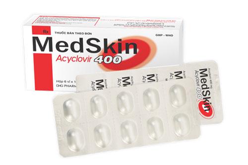 Medskin (Acyclovir) 400mg DHG Pharma (H/60v)