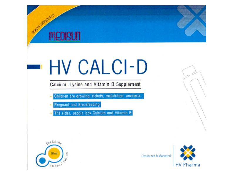 HV Calci-D HV Pharma (H/20o)