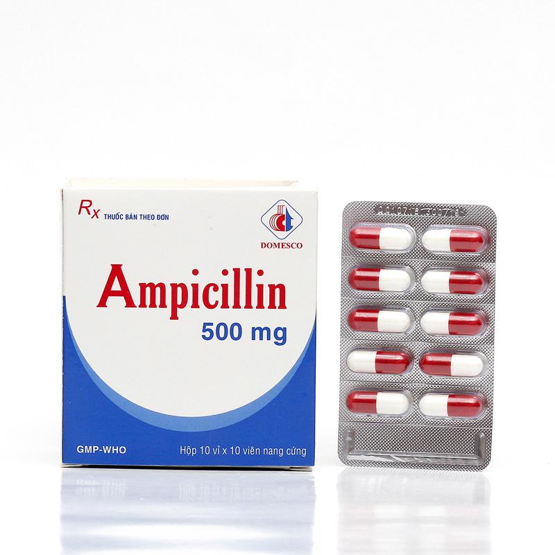 Ampicilin 500mg Domesco (H/100v)