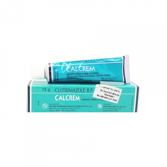 Calcrem (Clotrimazole) Satyam (Tuýp 15gr)