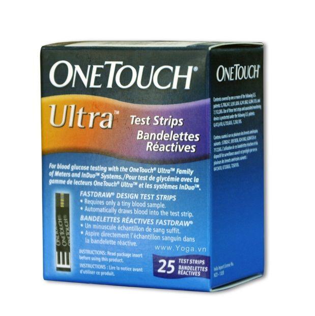 Que Thử Đường Huyết One Touch Ultra (H/25que)