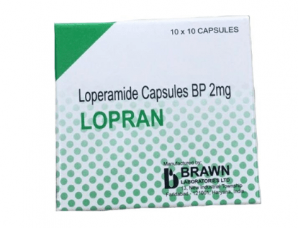 Lopran 2mg (Loperamid) Brawn (H/100v)