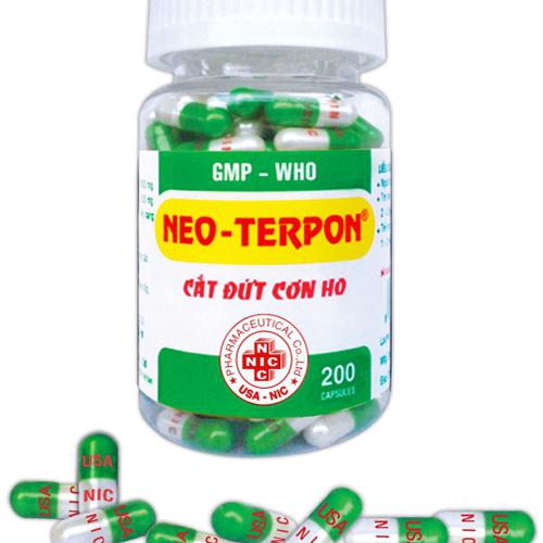 Neo Terpon (Terpin Hydrate, Natri Benzoat) Usa-Nic (C/200v)