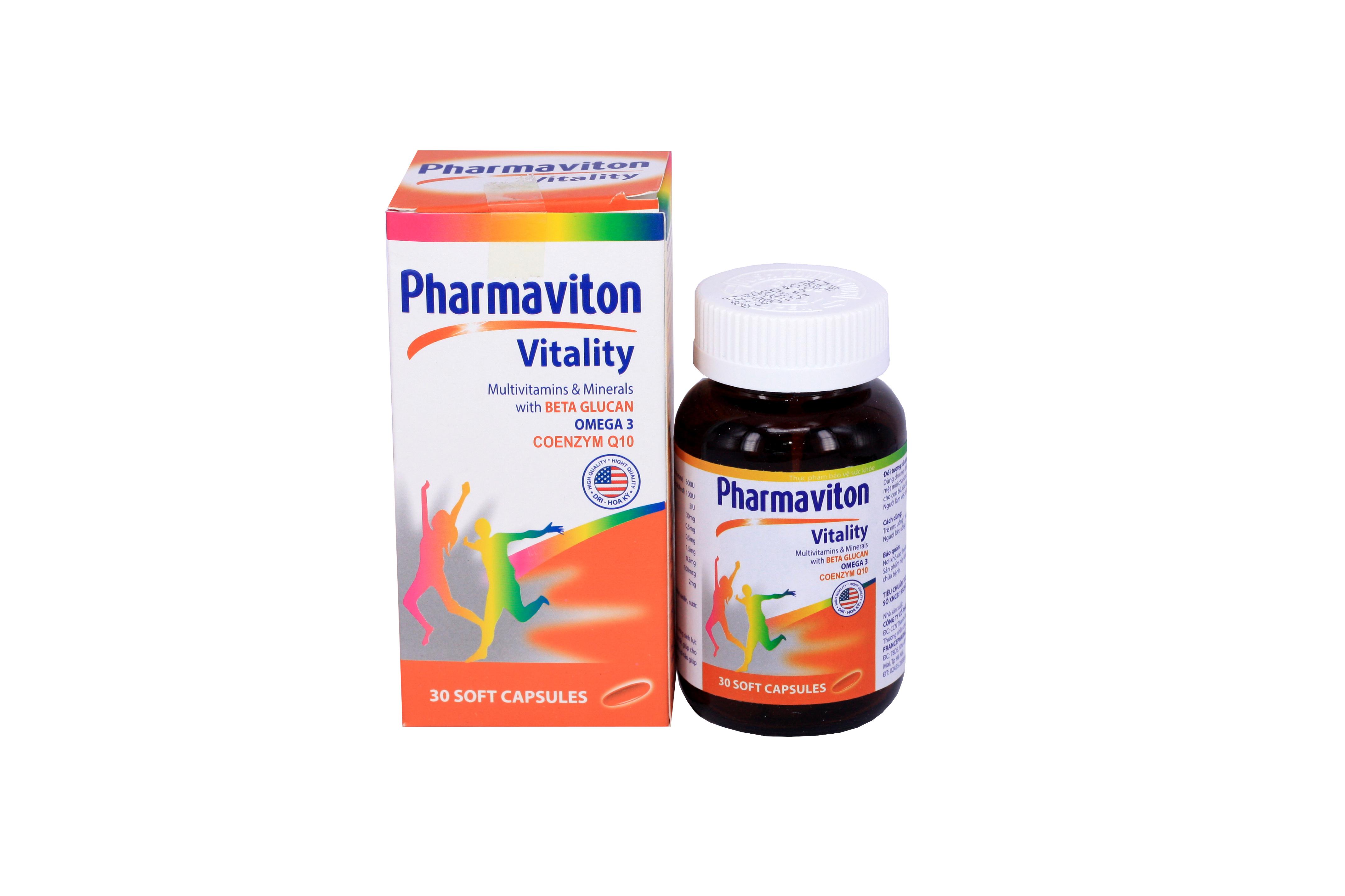 Pharmaviton Vitality DPQT USA (C/30v)