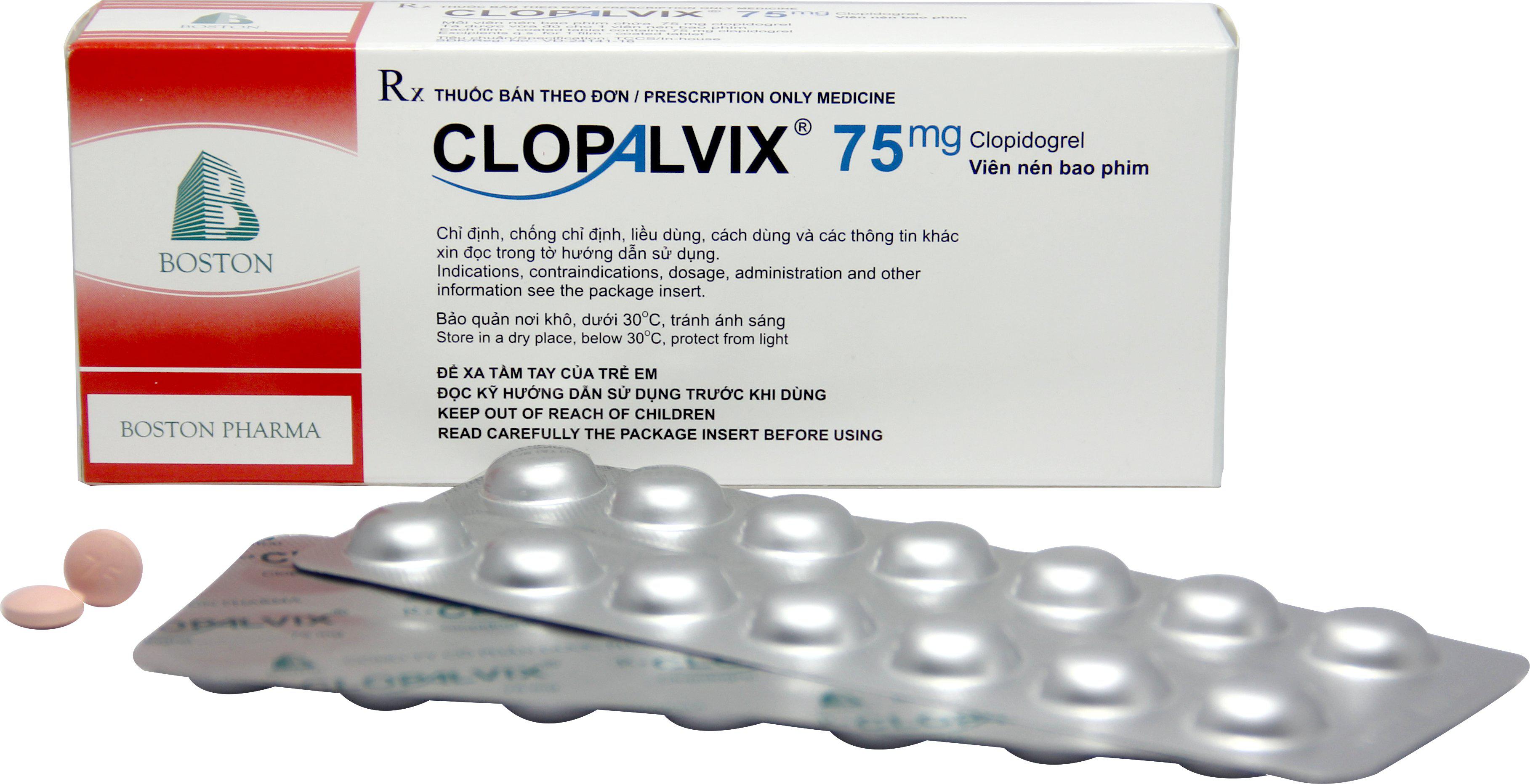 Clopalvix 75 (Clopidogrel) Boston (H/70v)