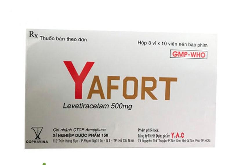 Yafort (Levetiracetam) 500mg Armephaco (H/30v)