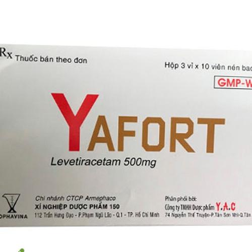 Yafort (Levetiracetam) 500mg Armephaco (H/30v)