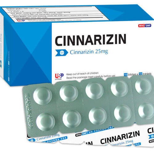 Cinnarizin 25mg US Pharma (H/100v)