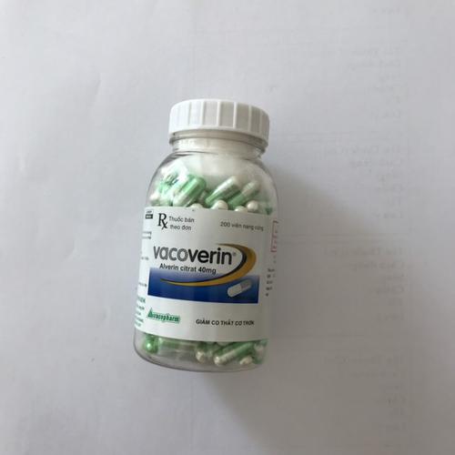 Vacoverin 40 (Alverin) Capsules Vacopharm (C/200v)