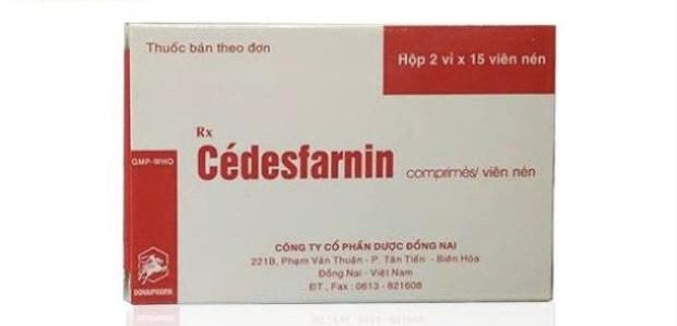 Cedesfarnin (Betamethasone, Dexclorpheniramin)  Donaipharm (H/30v)