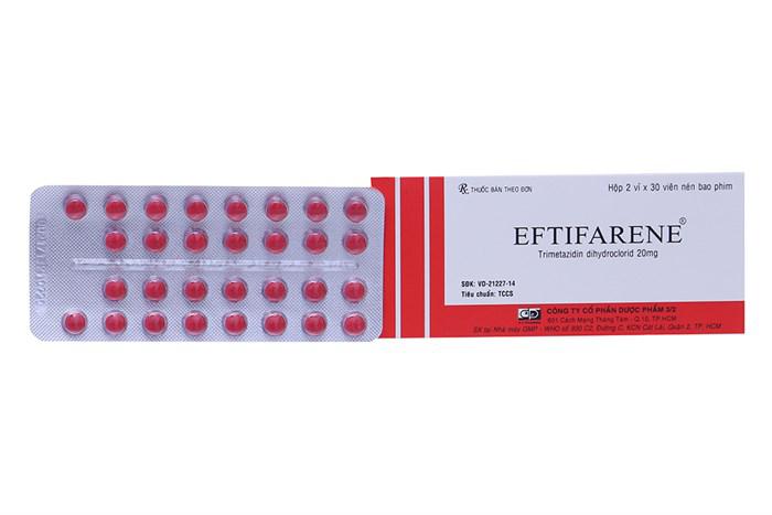 Eftifarene 20 (Trimetazidin) DP 3/2 (H/60v)