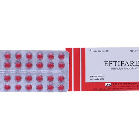 Eftifarene 20 (Trimetazidin) DP 3/2 (H/60v)