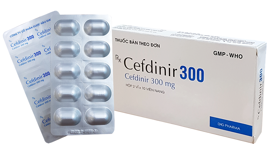 Cefdinir 300mg DHG Pharma (H/20v)