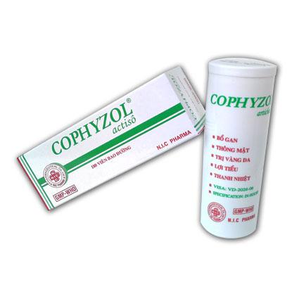 Cophyzol (Mã Đề, Actiso, Chi Tử) USA-NIC (C/180v)