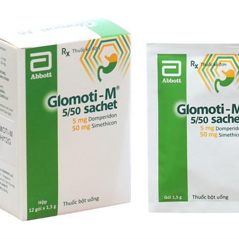 Glomoti M 5/50 (Domperidon, Simethicon) Abbot (H/12g)