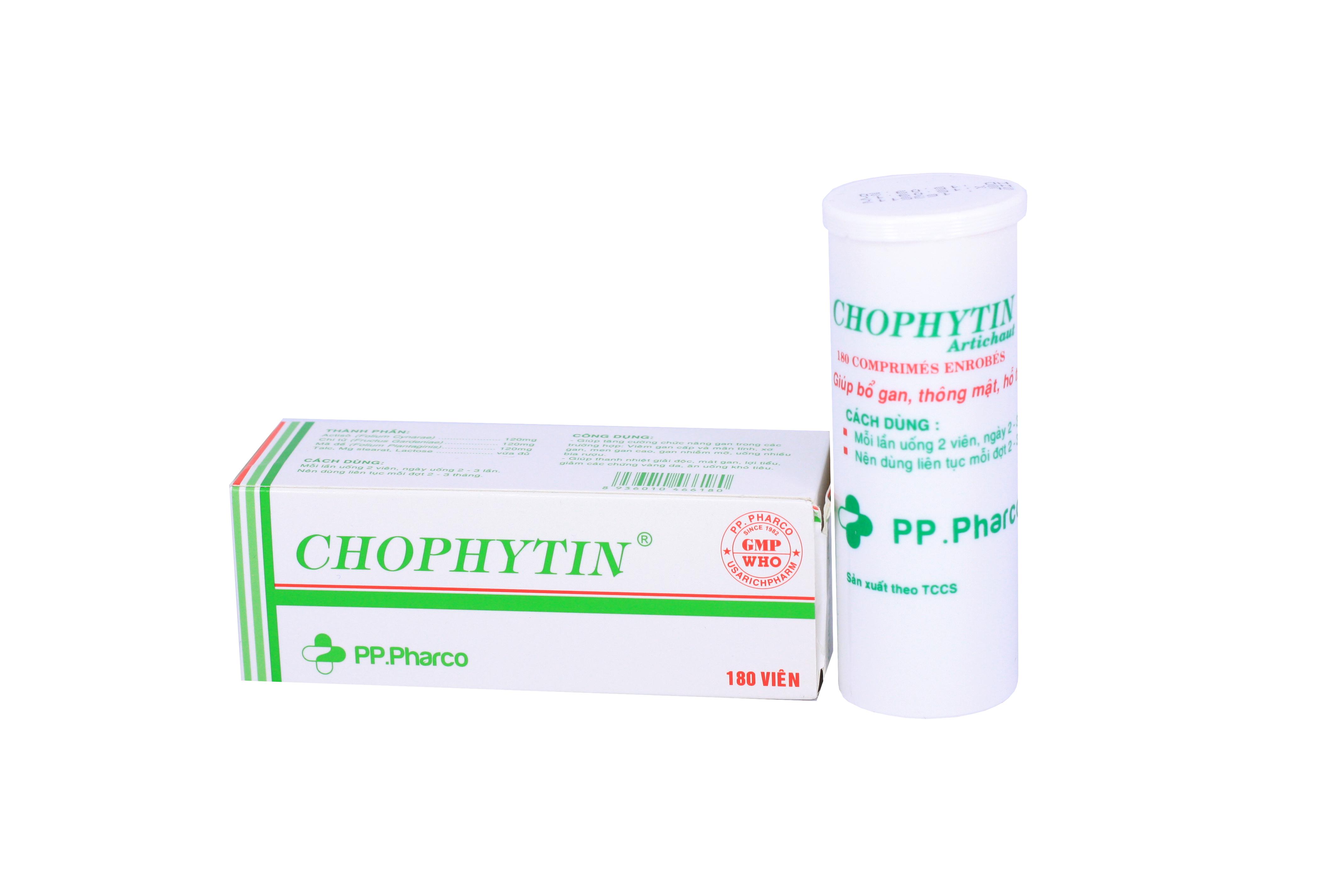 Chophytin PP.Pharco (Chai/180v)