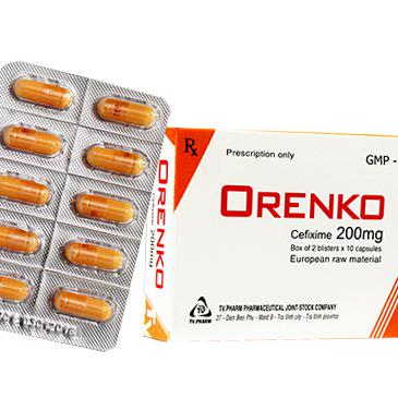 Orenko (Cefixim) 200mg TV.Pharm (H/20v)