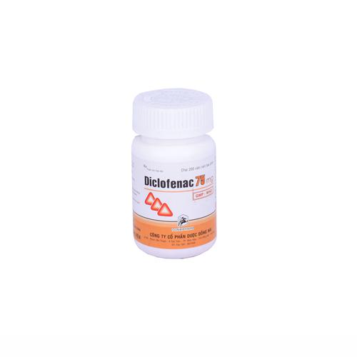 Diclofenac 75mg Donaipharm (Chai/200v)