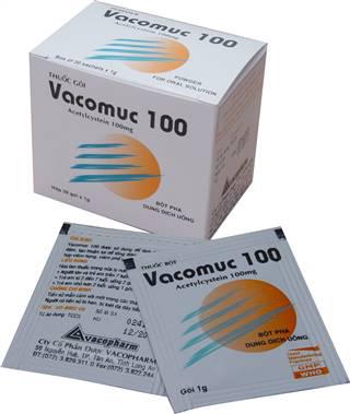 Vacomuc 100mg (Acetylcystein) Vacopharm (H/30g/1gr)
