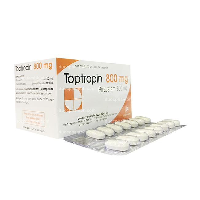 Toptropin 800mg (Piracetam) Donaipharm (H/150v)