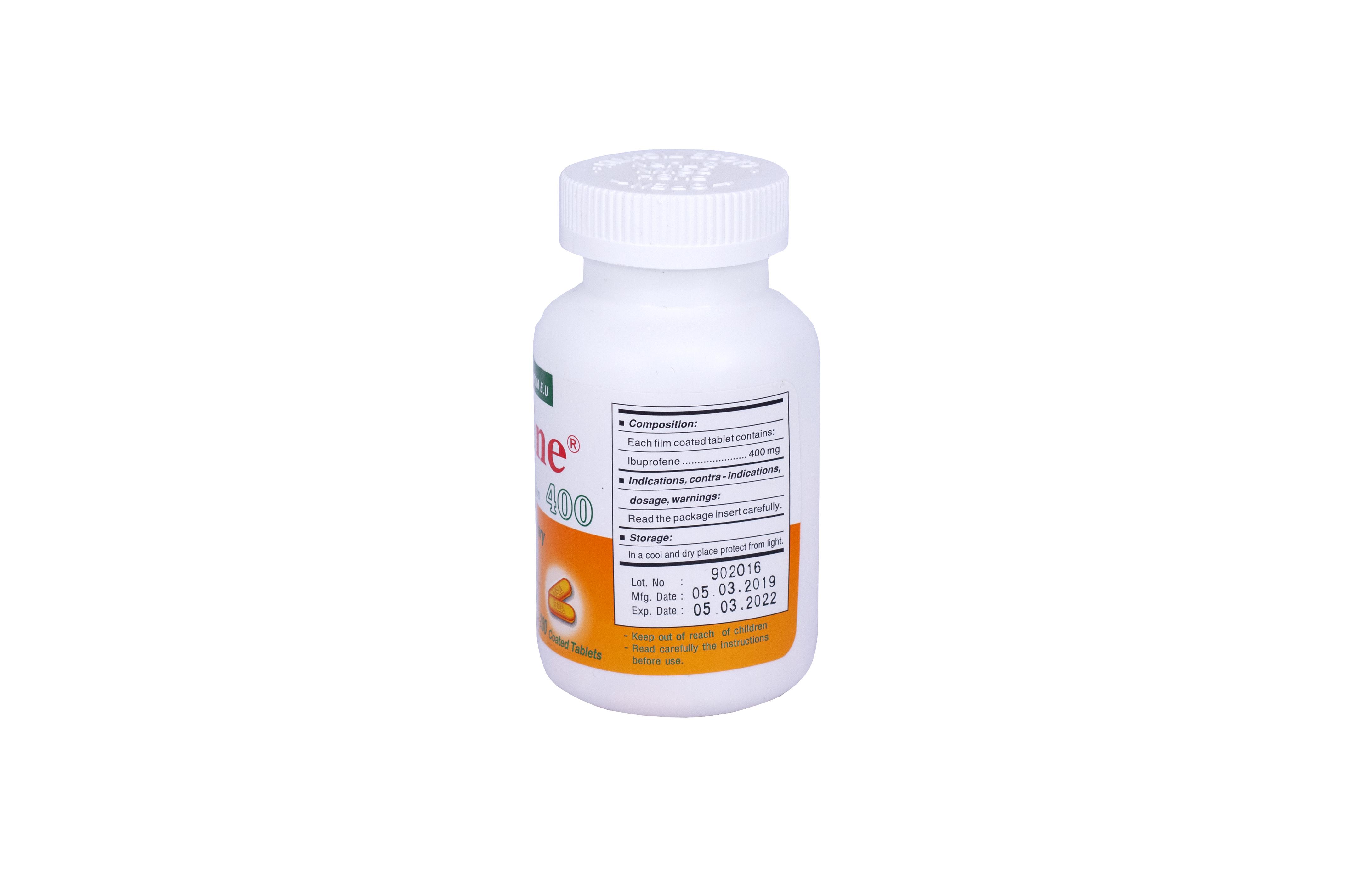 Ibucine (Ibuprofen) 400 Usa-Nic Pharma (C/200v)