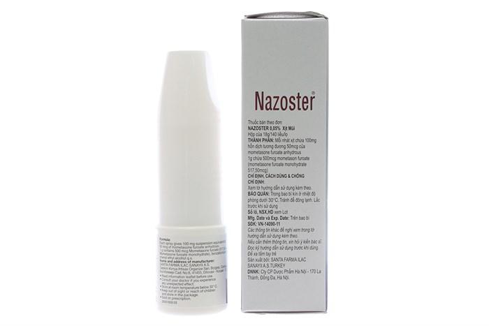 Nazoster 0,05% (Mometason) Santa (H/18gr)