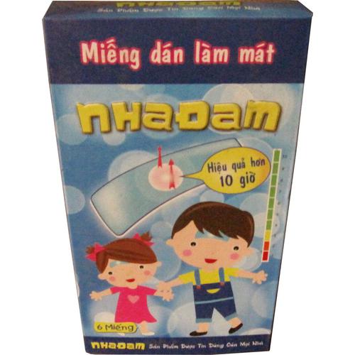 Miếng Dán Làm Mát Nha Đam Việt Đức (H/3gói/2m)