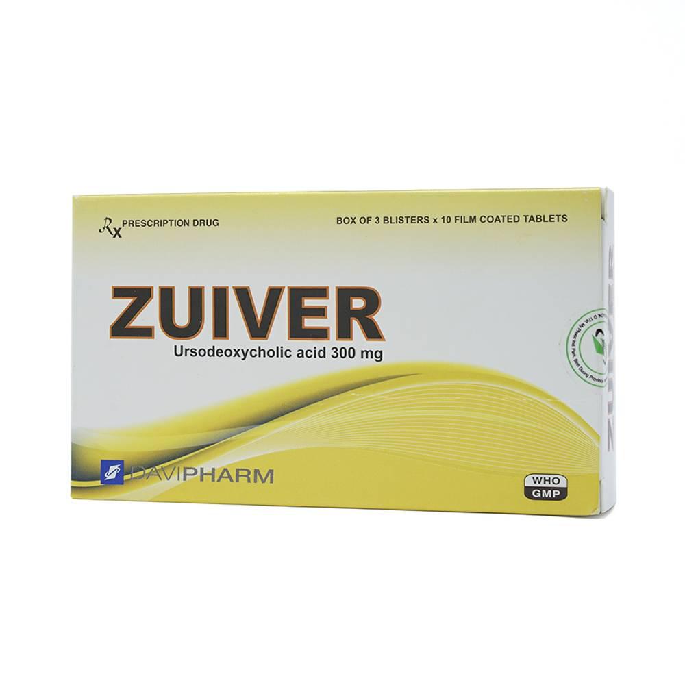 Zuiver 300mg (Ursodeoxycholic Acid) Davi (H/30v)
