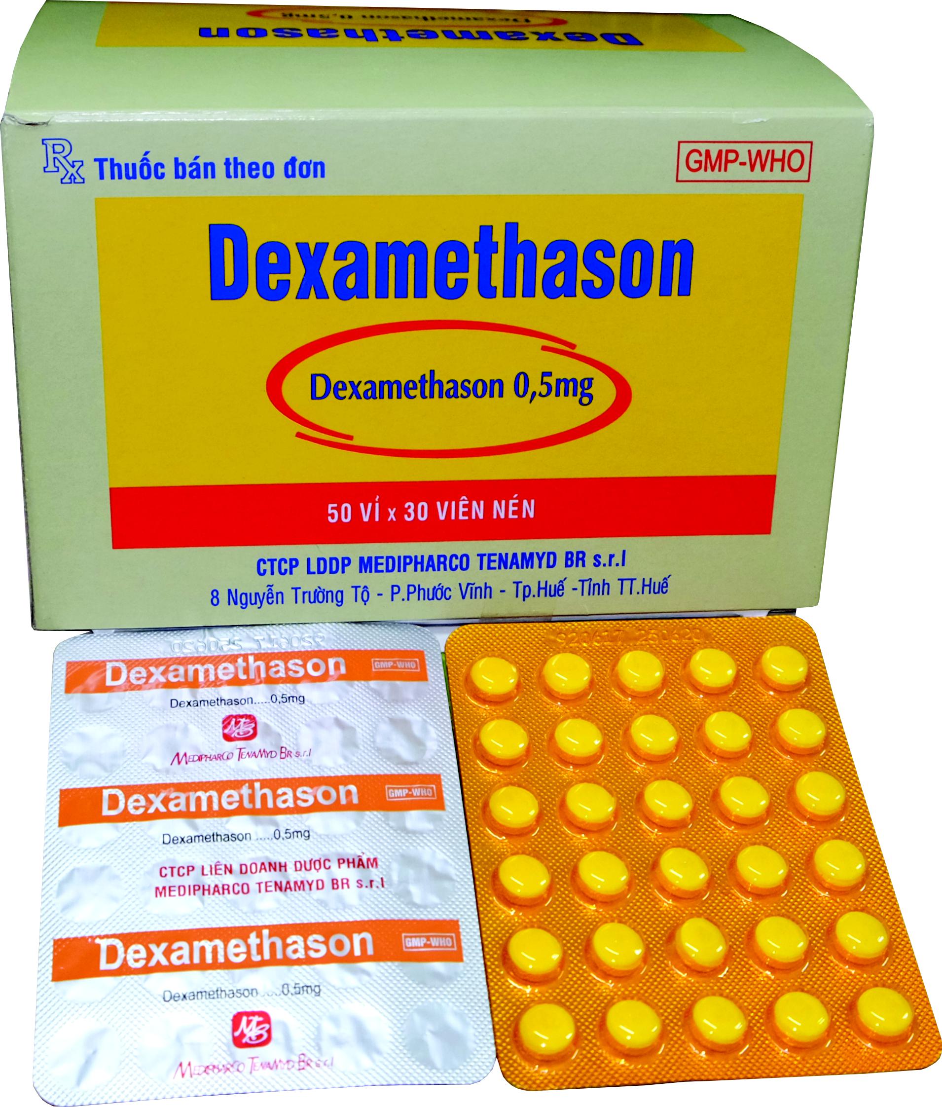 Dexamethason 0.5mg Medipharco (H/1500v)
