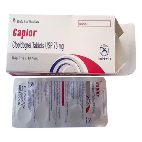 Caplor 75 (Clopidogrel) Ind-Swift (H/30v)