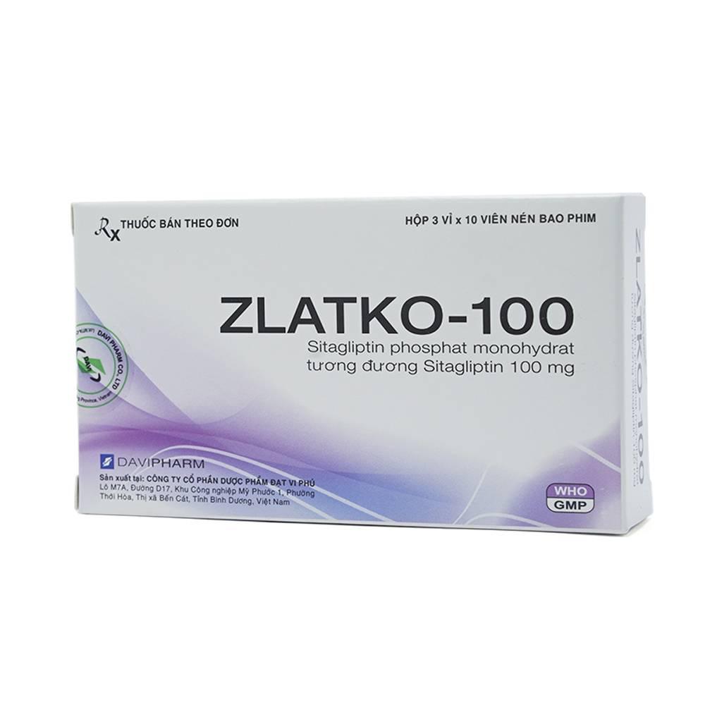 Zlatko-100 (Sitagliptin) Davipharm (H/30v)