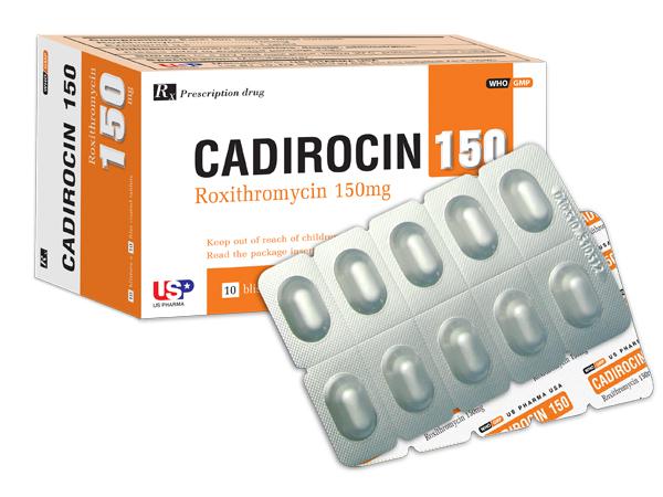 Cadirocin (Roxithromycin) 150 US Pharma (H/100v)