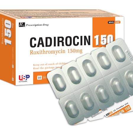 Cadirocin (Roxithromycin) 150 US Pharma (H/100v)