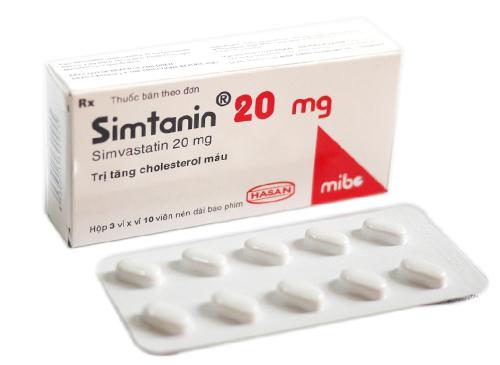 Simtanin 20 (Simvastatin) Hasan (H/30v)