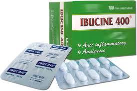 Ibucine 400 (Ibuprofen) Usa-Nic (H/100v)