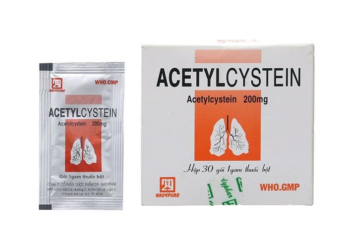 Acetylcystein 200mg Nadyphar (H/30g)