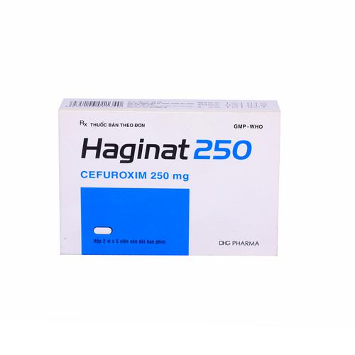 Haginat (Cefuroxim) 250mg DHG Pharma (H/10v)