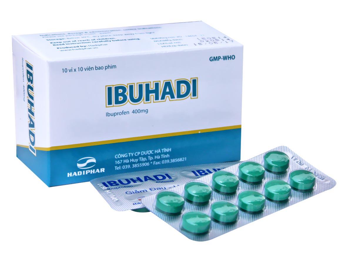 Ibuhadi (Ibuprofen) 400mg Hadiphar (H/100v)