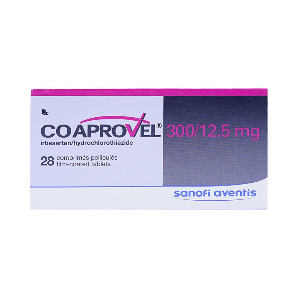 Coaprovel 300/12,5 (Irbesartan, Hydrochlorothiazid)  Sanofi (H/28v)