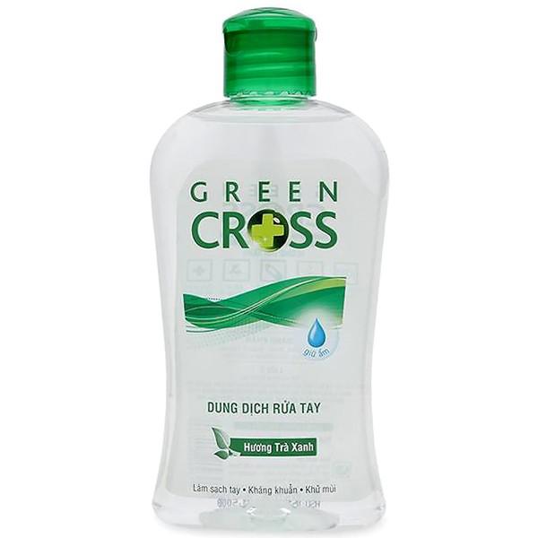 Nước Rửa Tay Green Cross Hương Trà Xanh (C/250ml) (Green)