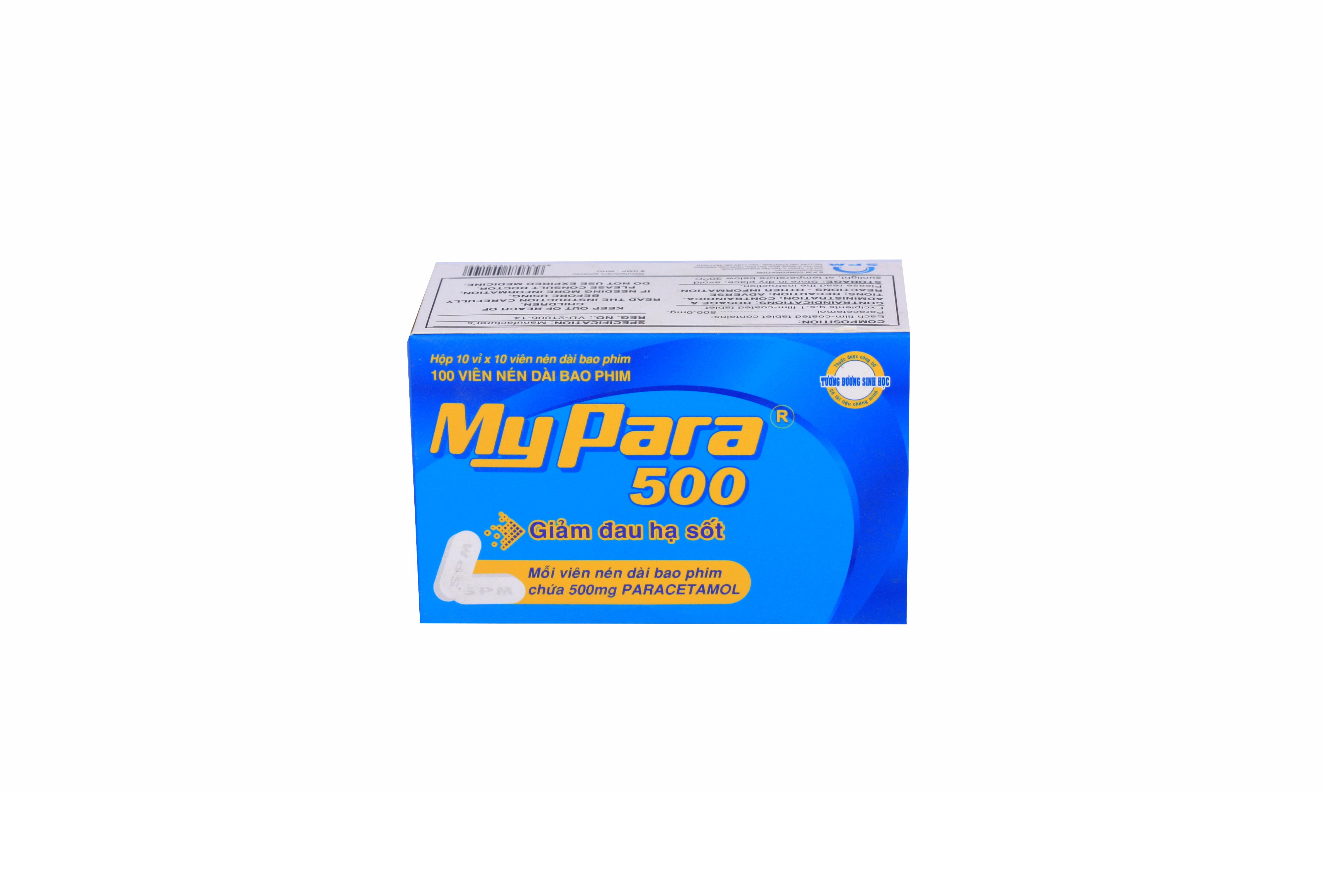 MyPara (Paracetamol) 500mg SPM (H/100v)