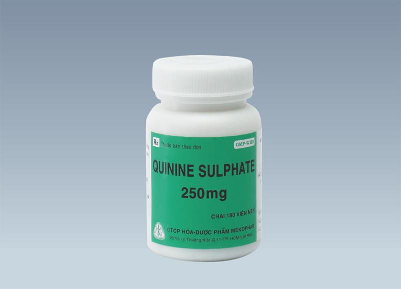 Quinine Sulfat 250mg Mekophar (C/180v)