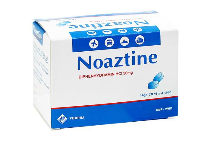 Noaztine (Diphenhydramine) 50mg Vidipha (Lốc/5h/80v)