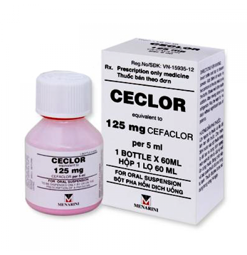 Ceclor (Cefaclor) 125mg/5ml Menarini (C/60ml)