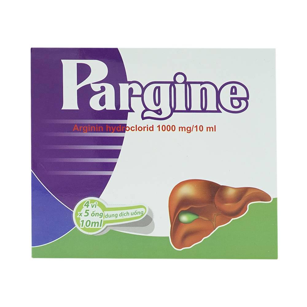 Pargine 1000mg/ml (Arginin HCl) Pharbaco (H/20o/10ml)