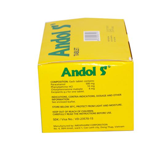 Andol S Imexpharm (H/500v)