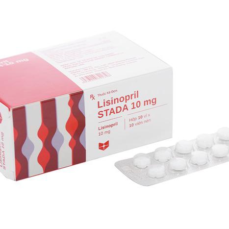 Lisinopril 10mg Stella (H/100v)