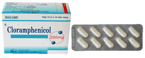 Chloramphenicol 250mg Khapharco (H/100v)